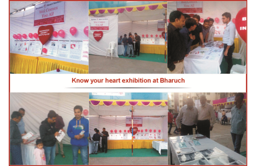 Know your heart exhibition at Bharuch